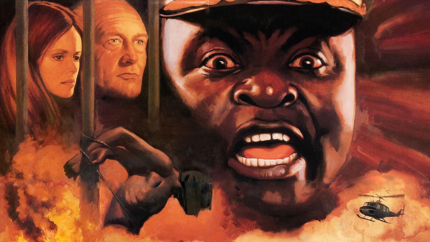 Rise and Fall of Idi Amin 1981 movie scene