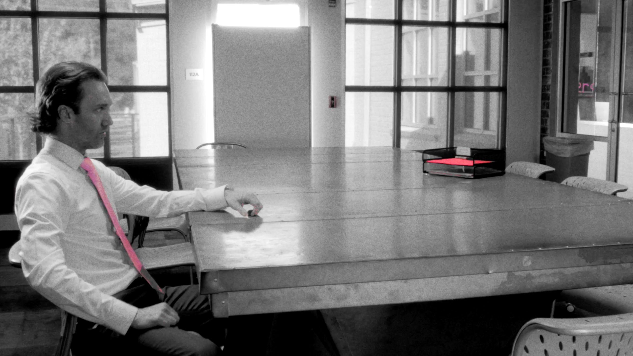 The Pink Slip 2023 movie scene