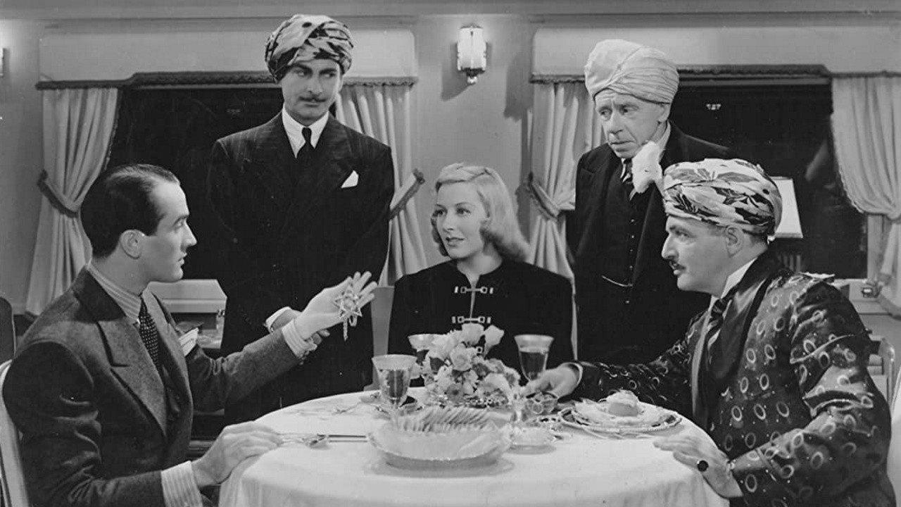 Sophie Lang Goes West 1937 movie scene