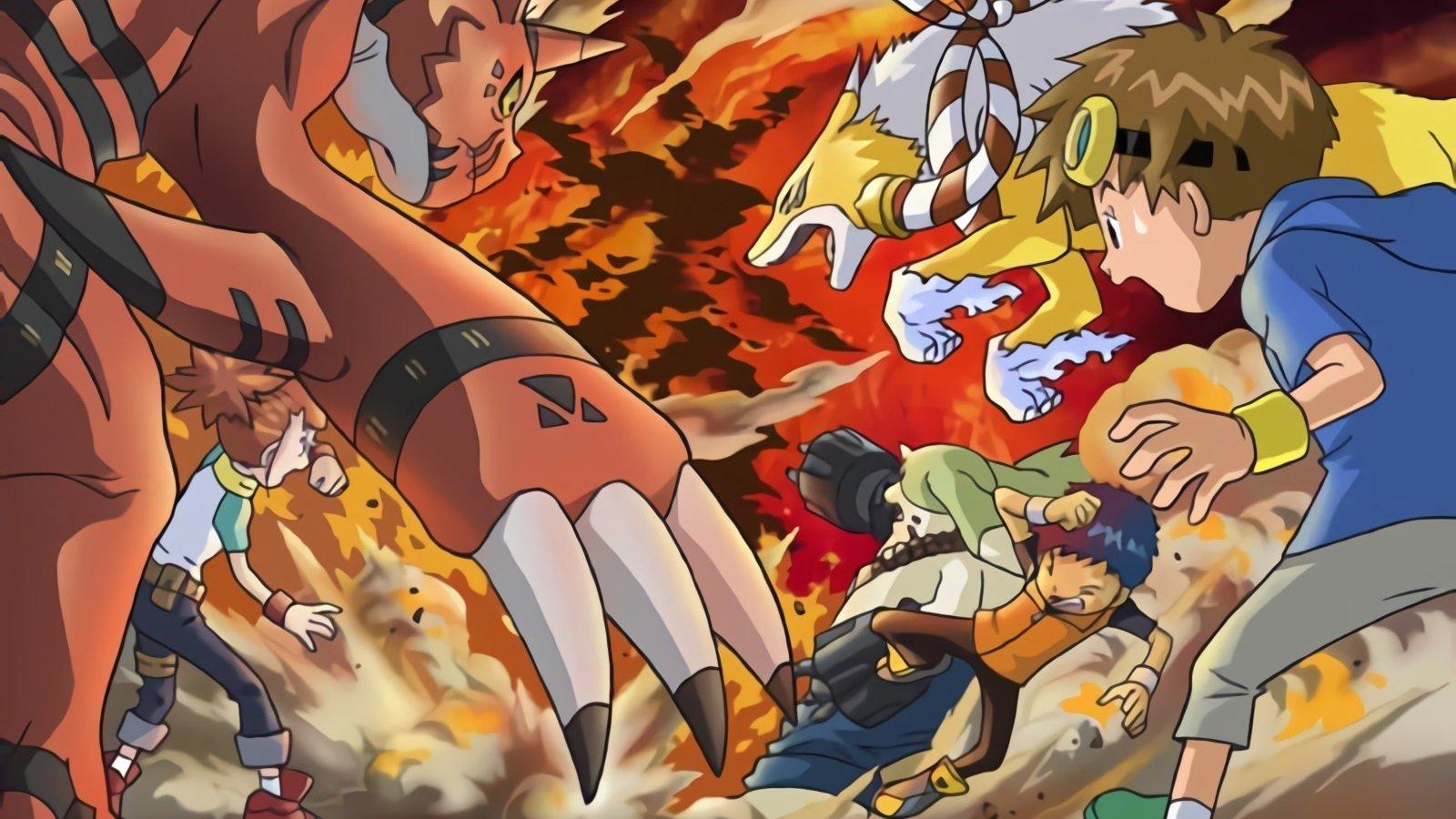 Digimon Tamers: Battle of Adventurers 2001 movie scene