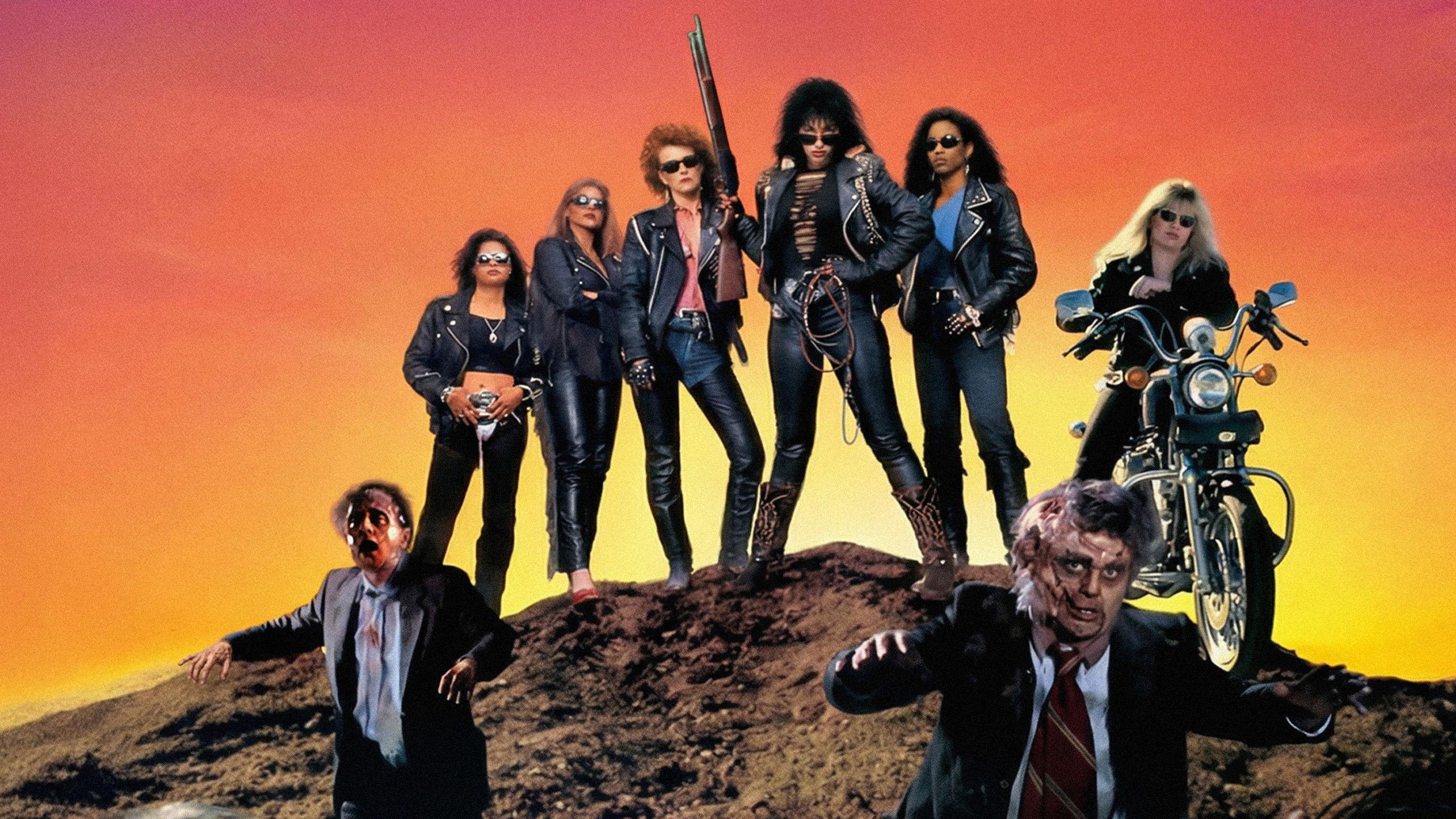 Chopper Chicks in Zombietown 1989 movie scene