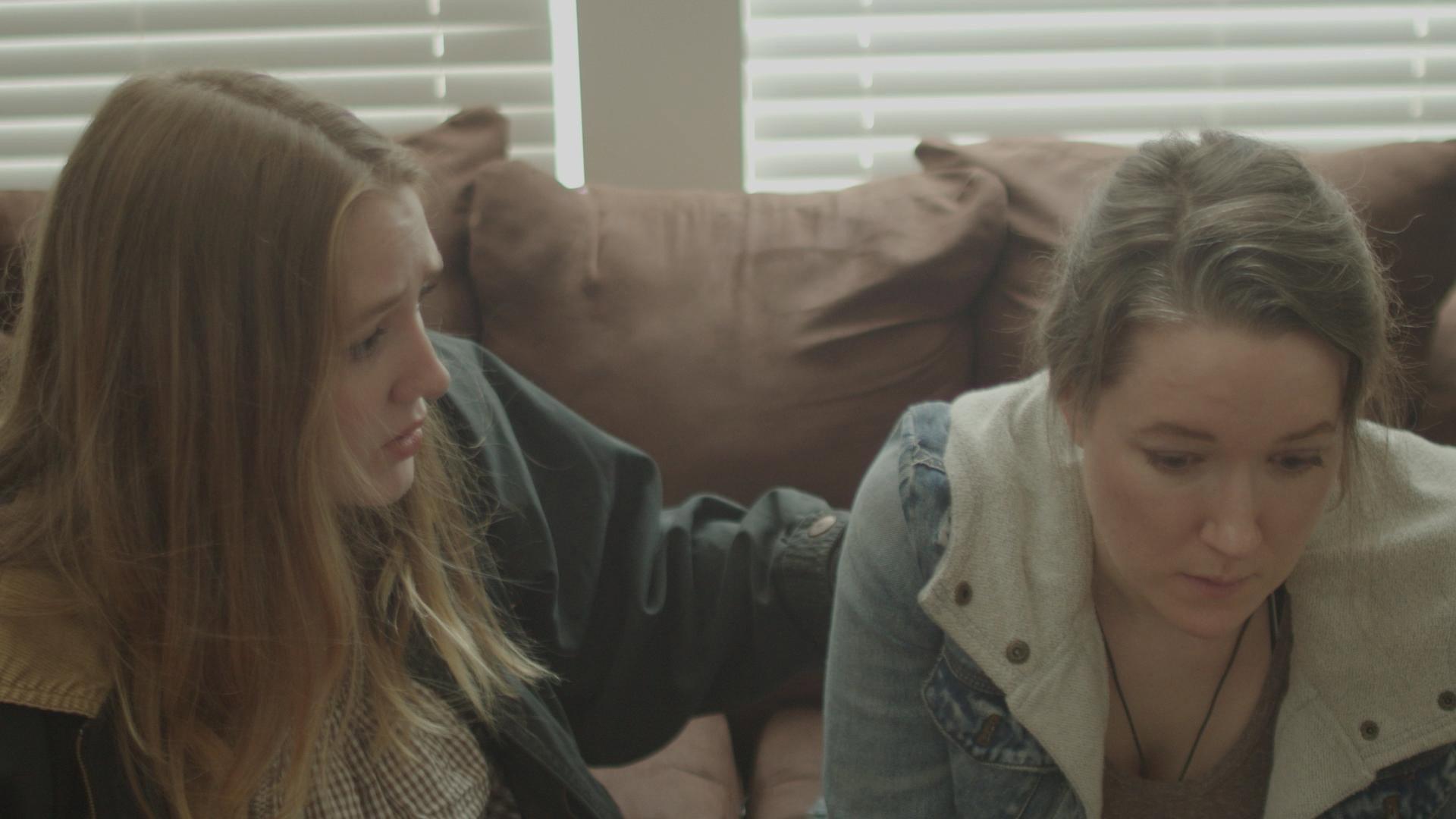 Watching Amber 2023 movie scene
