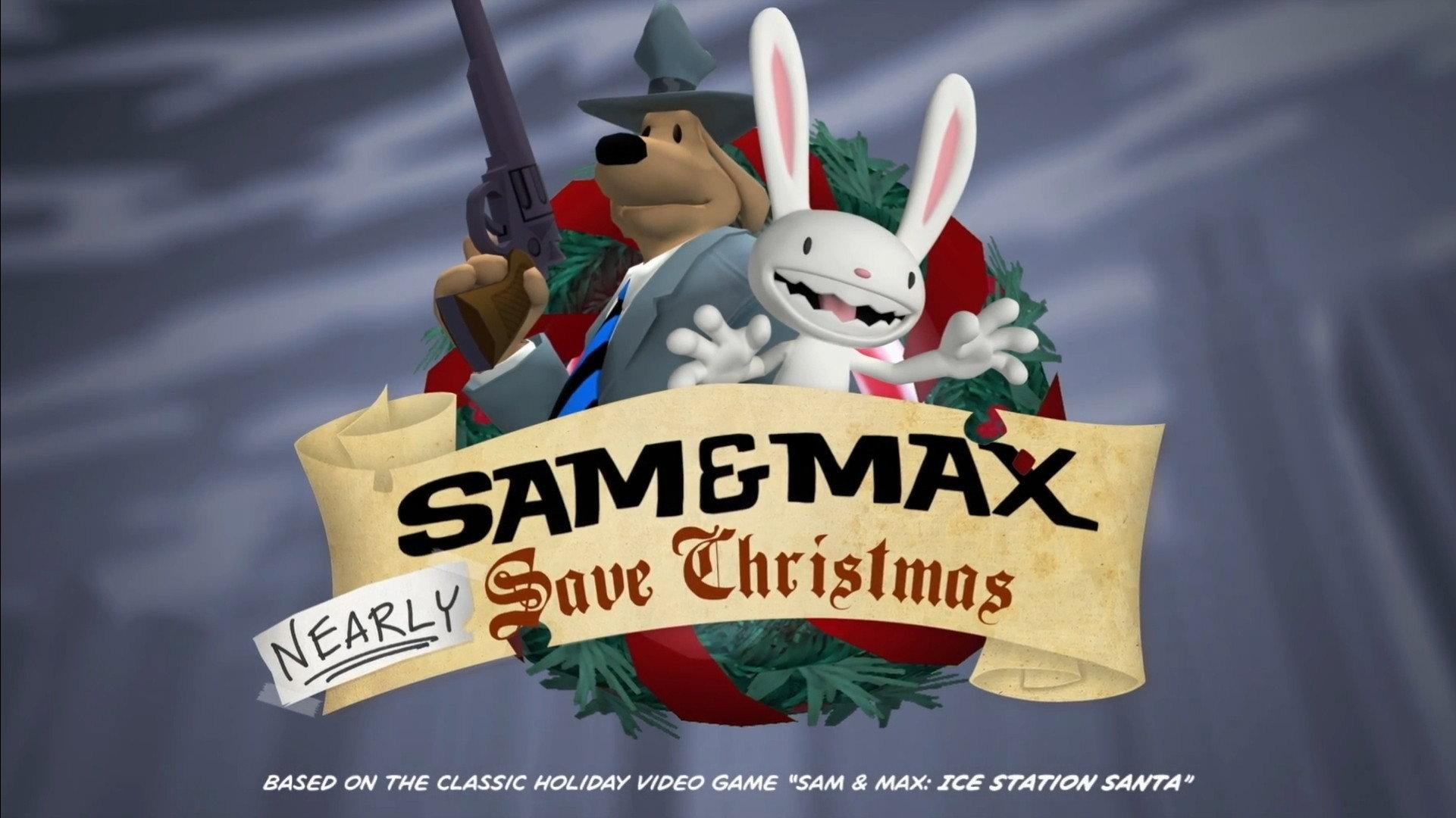 Sam & Max Nearly Save Christmas 2007 movie scene