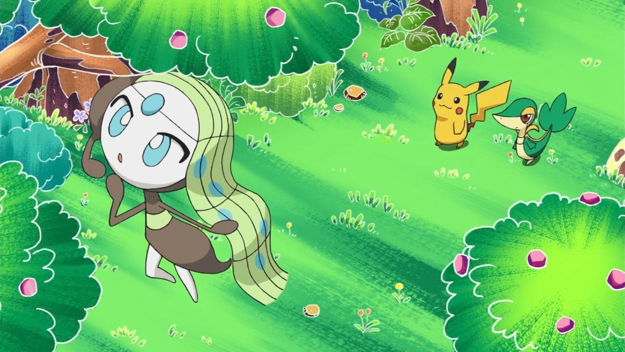 Sing Meloetta: Search for the Rinka Berries 2012 movie scene