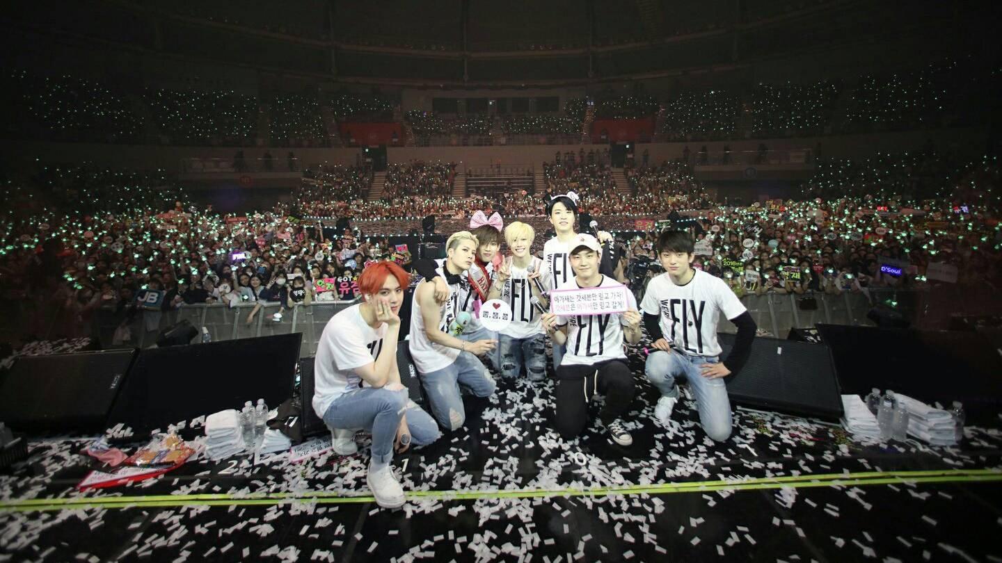 GOT7 1st Concert - Fly in Seoul 2016 movie scene
