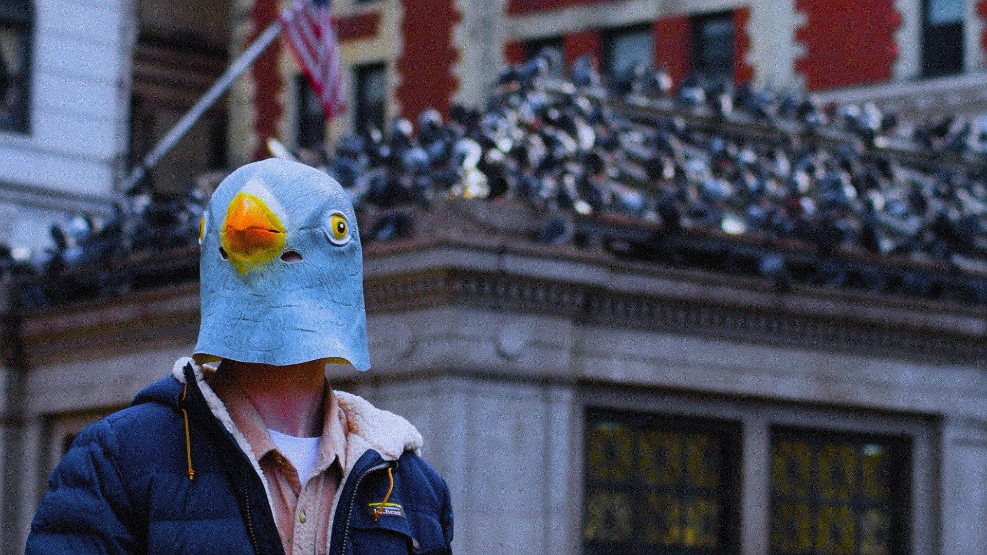 The Pigeon Man 2025 movie scene
