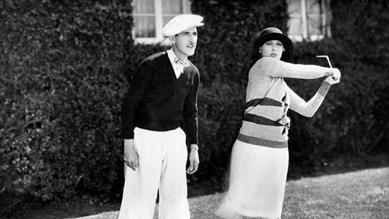 All Teed Up 1930 movie scene