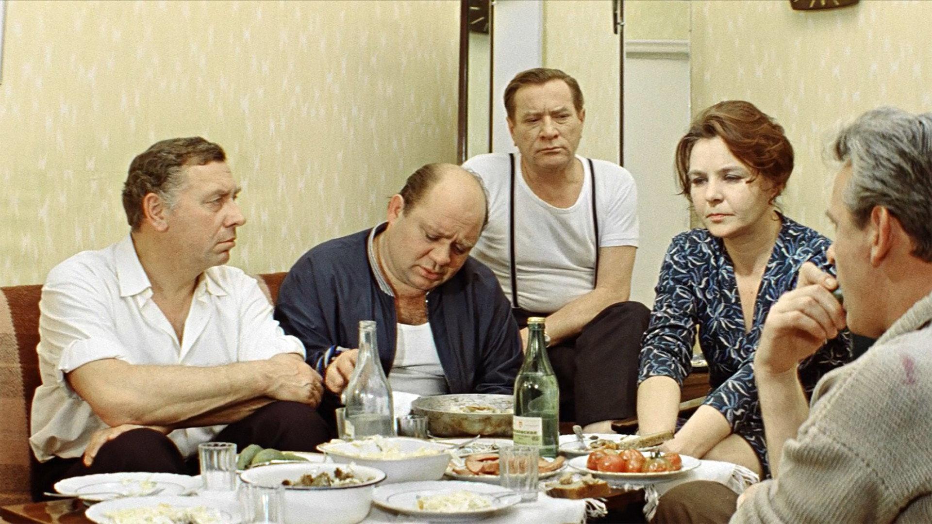 Byelorussian Station 1971 movie scene