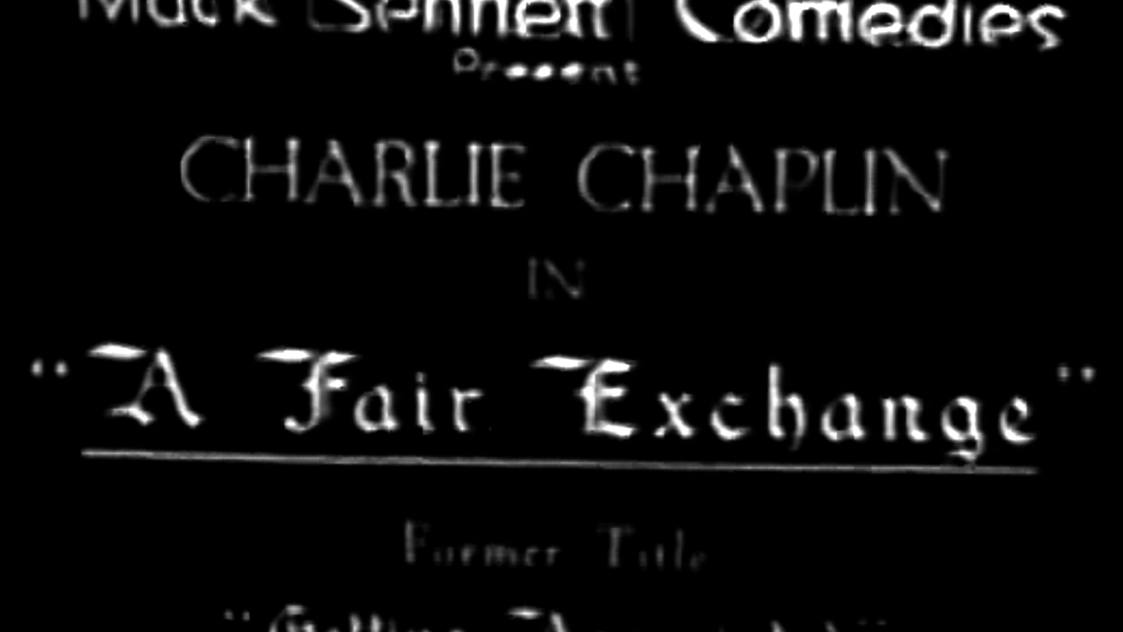 A Fair Exchange 1913 movie scene