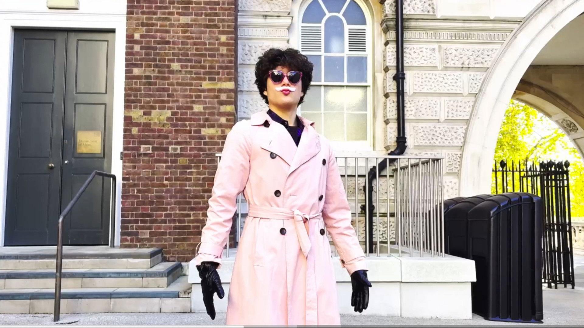 Pink Jaguar 2025 movie scene
