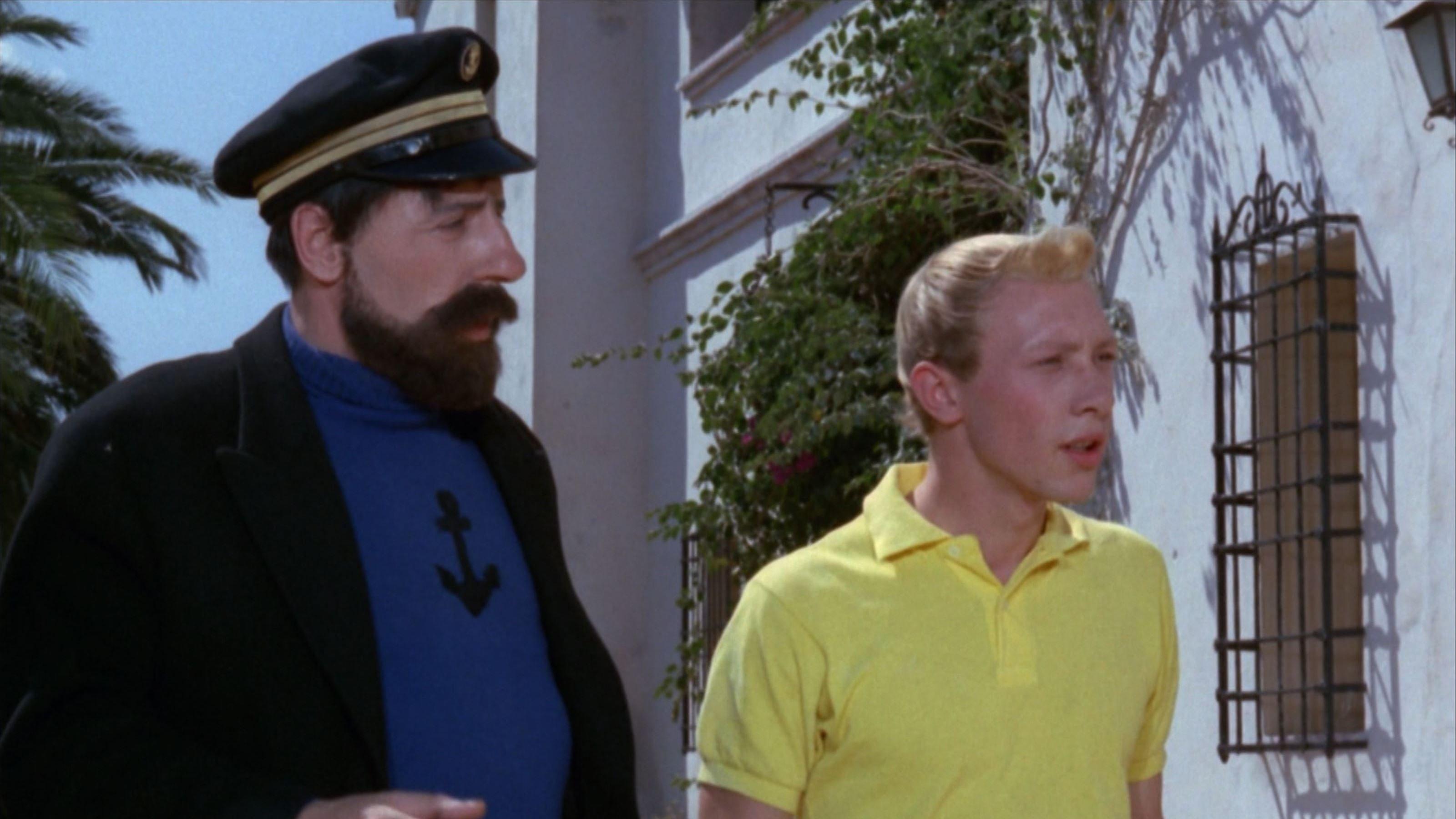 Tintin and the Blue Oranges 1964 movie scene