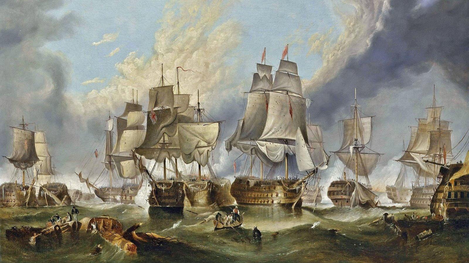 The Battle of Trafalgar: Nelson's Victory 1993 movie scene