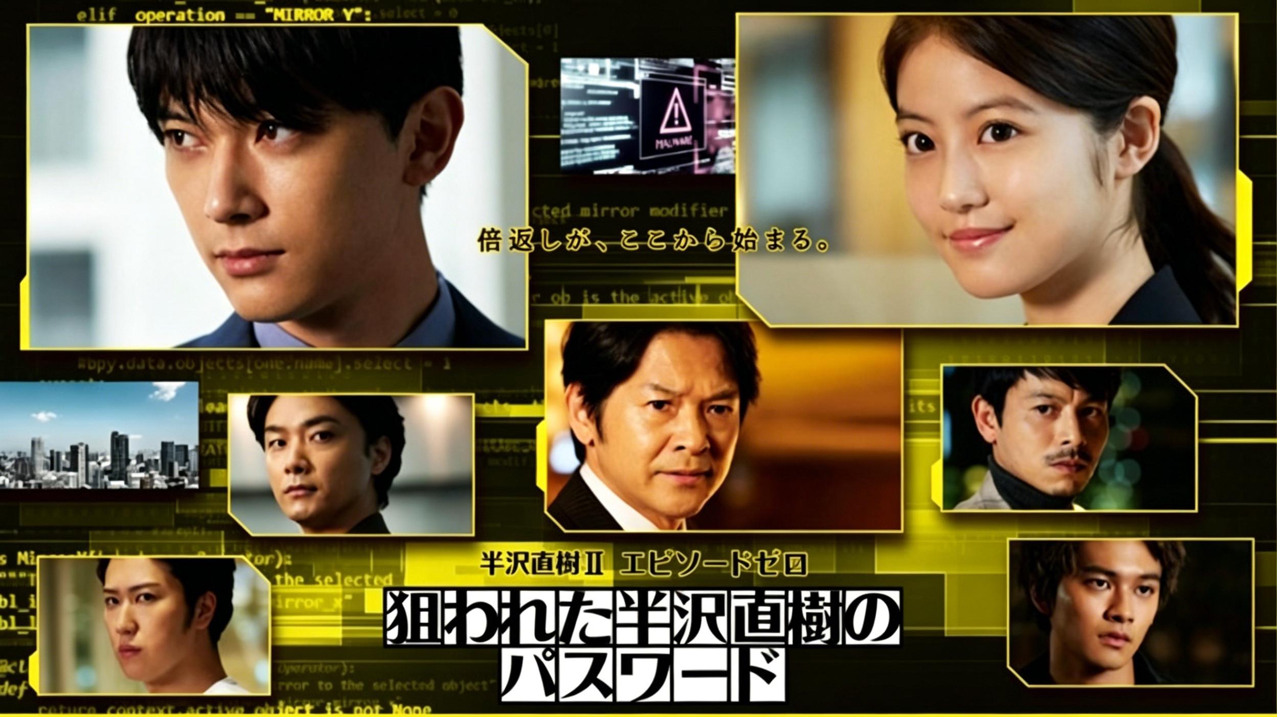 Hanzawa Naoki: Spin-off 2020 movie scene