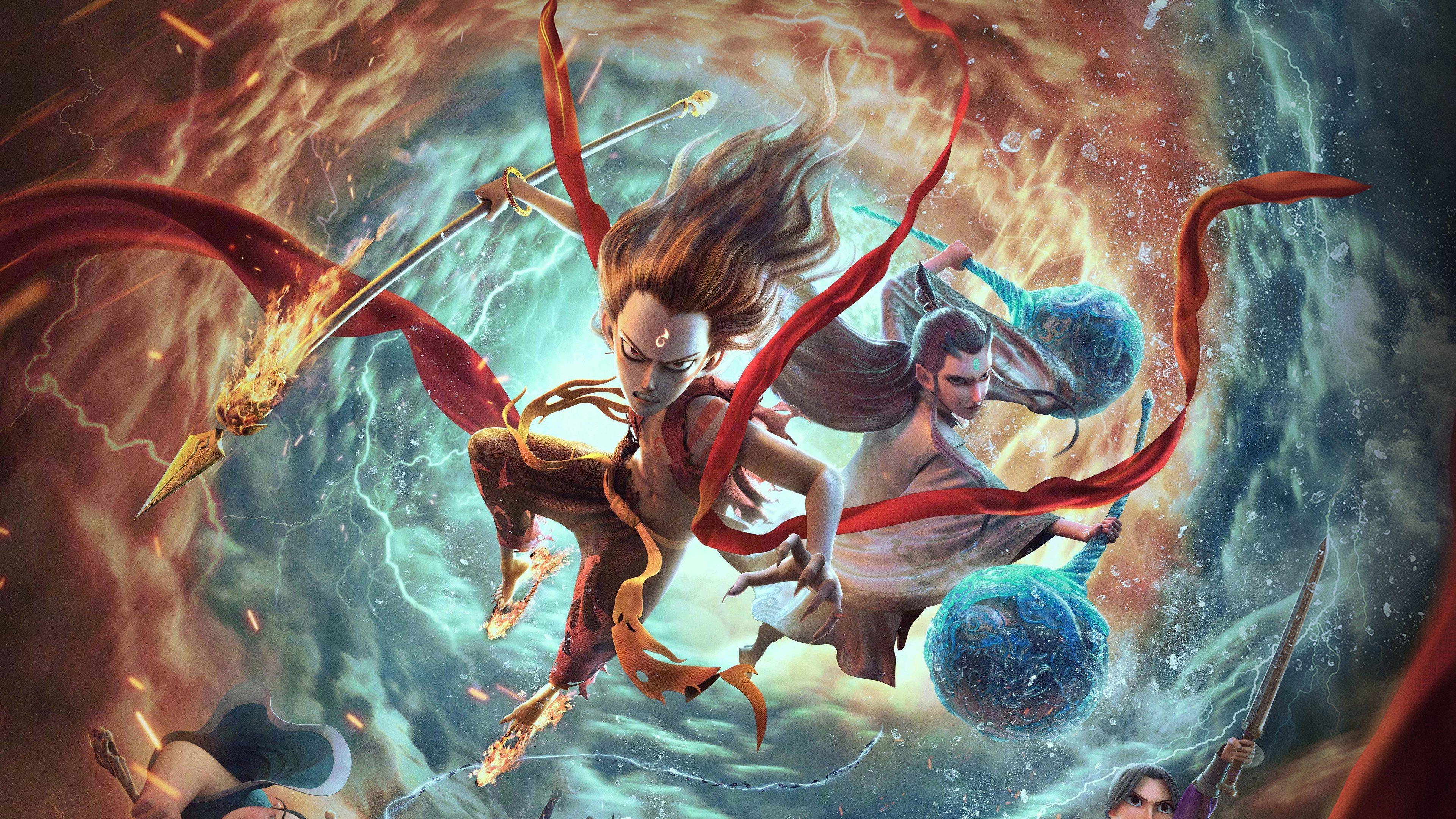 Ne Zha 2019 movie scene