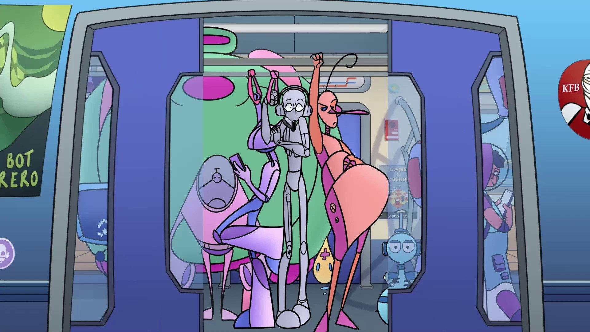 Mecha Meraki 2024 movie scene