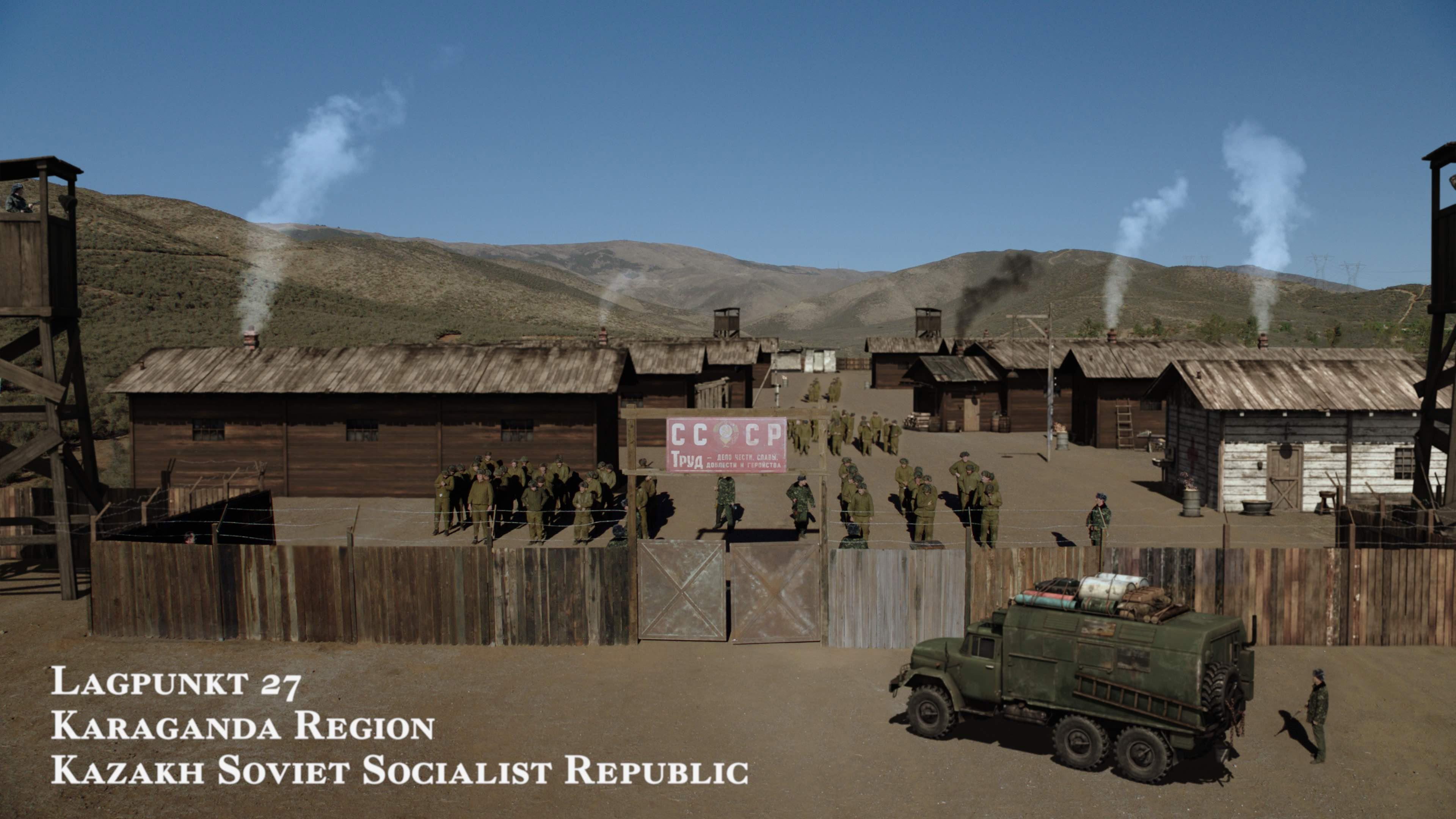 *Karaganda*: Red Mafia 2025 movie scene