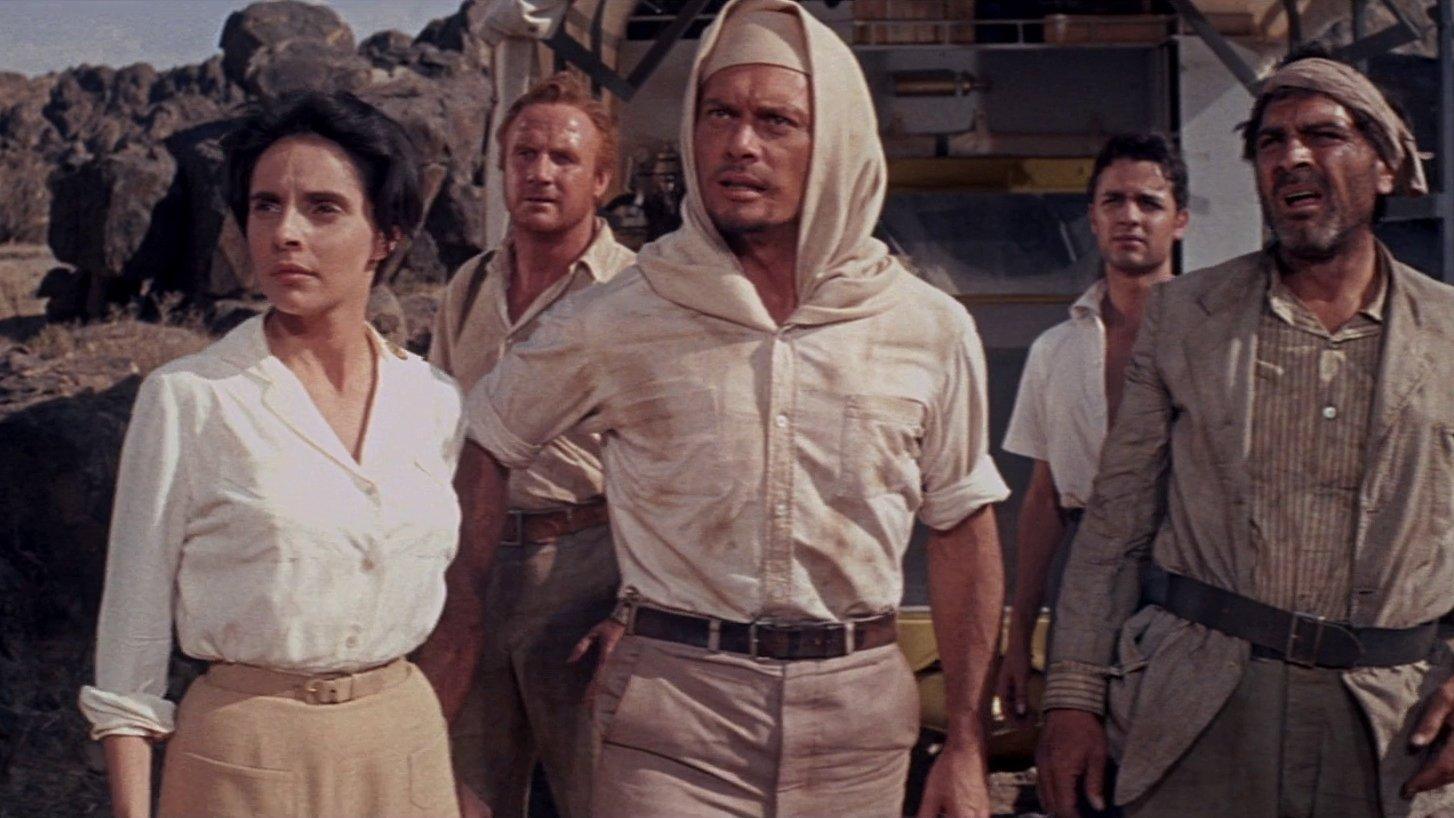 Escape from Zahrain 1962 movie scene
