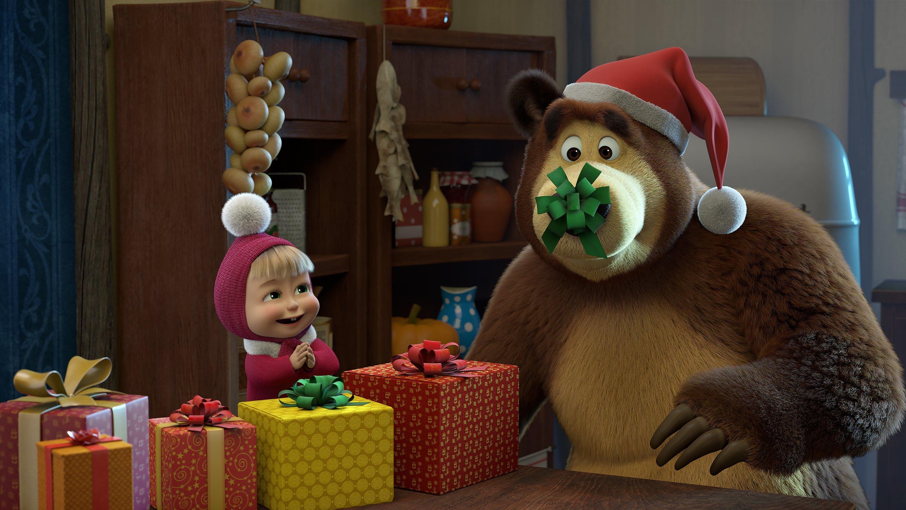 Masha and the Bear: Twice the Fun 2023 movie scene
