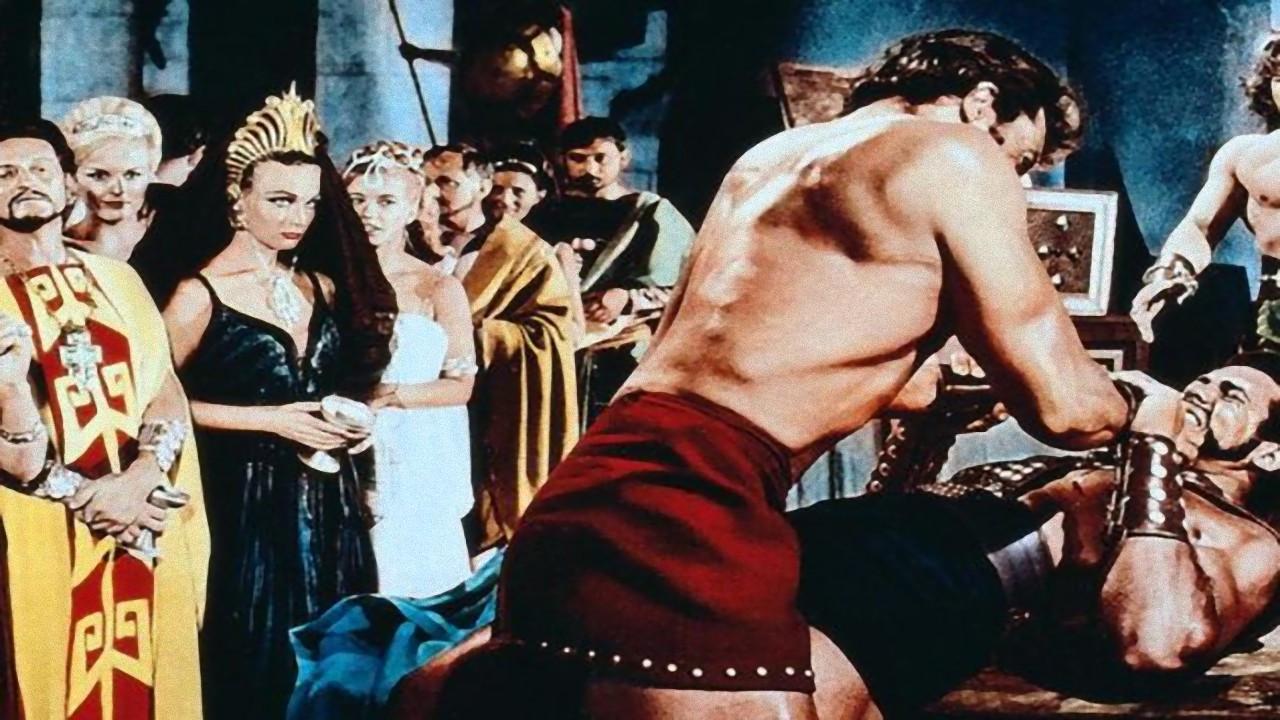 Samson and His Mighty Challenge 1964 movie scene