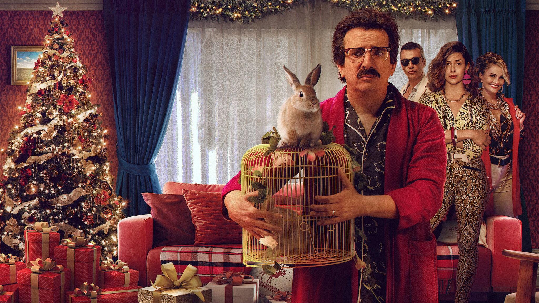 An Unremarkable Christmas 2020 movie scene