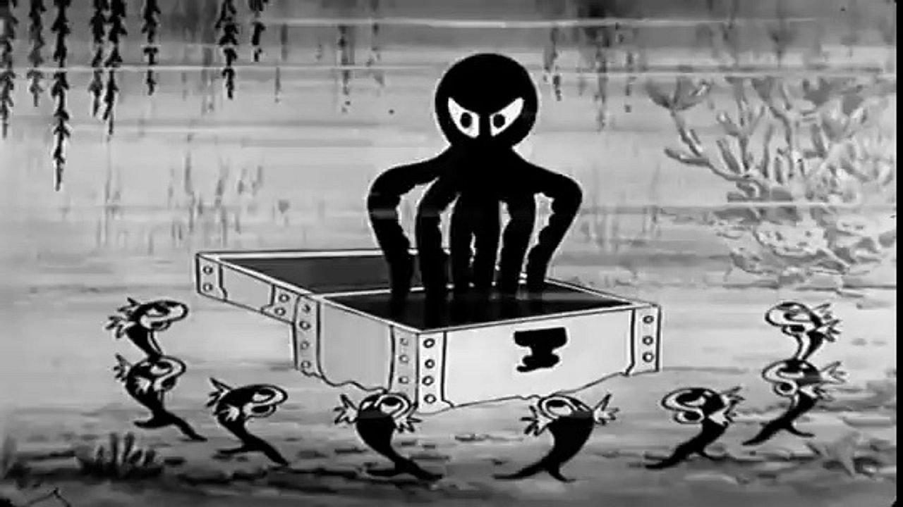 Frolicking Fish 1930 movie scene