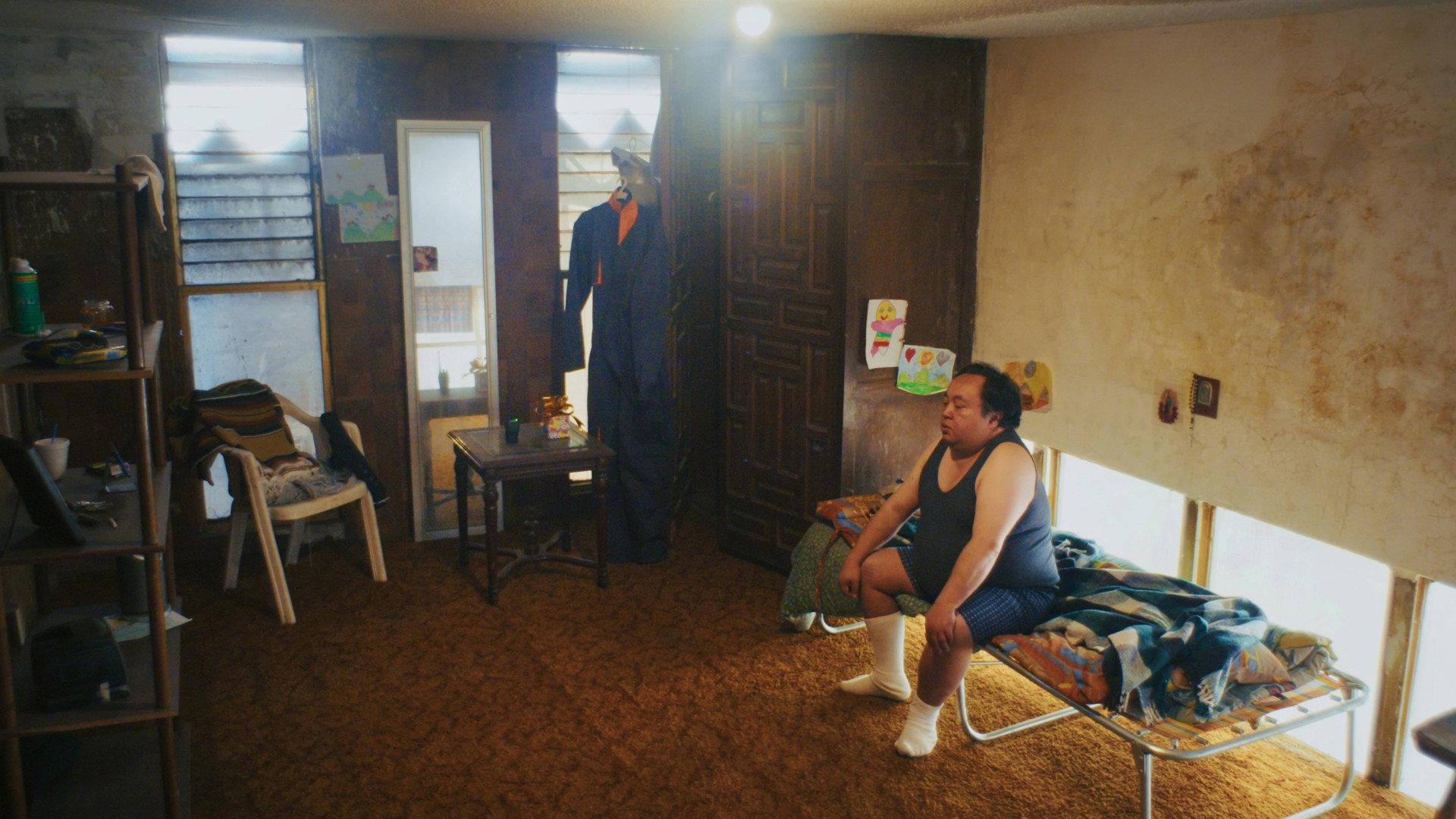 Double Shift Dad 2026 movie scene