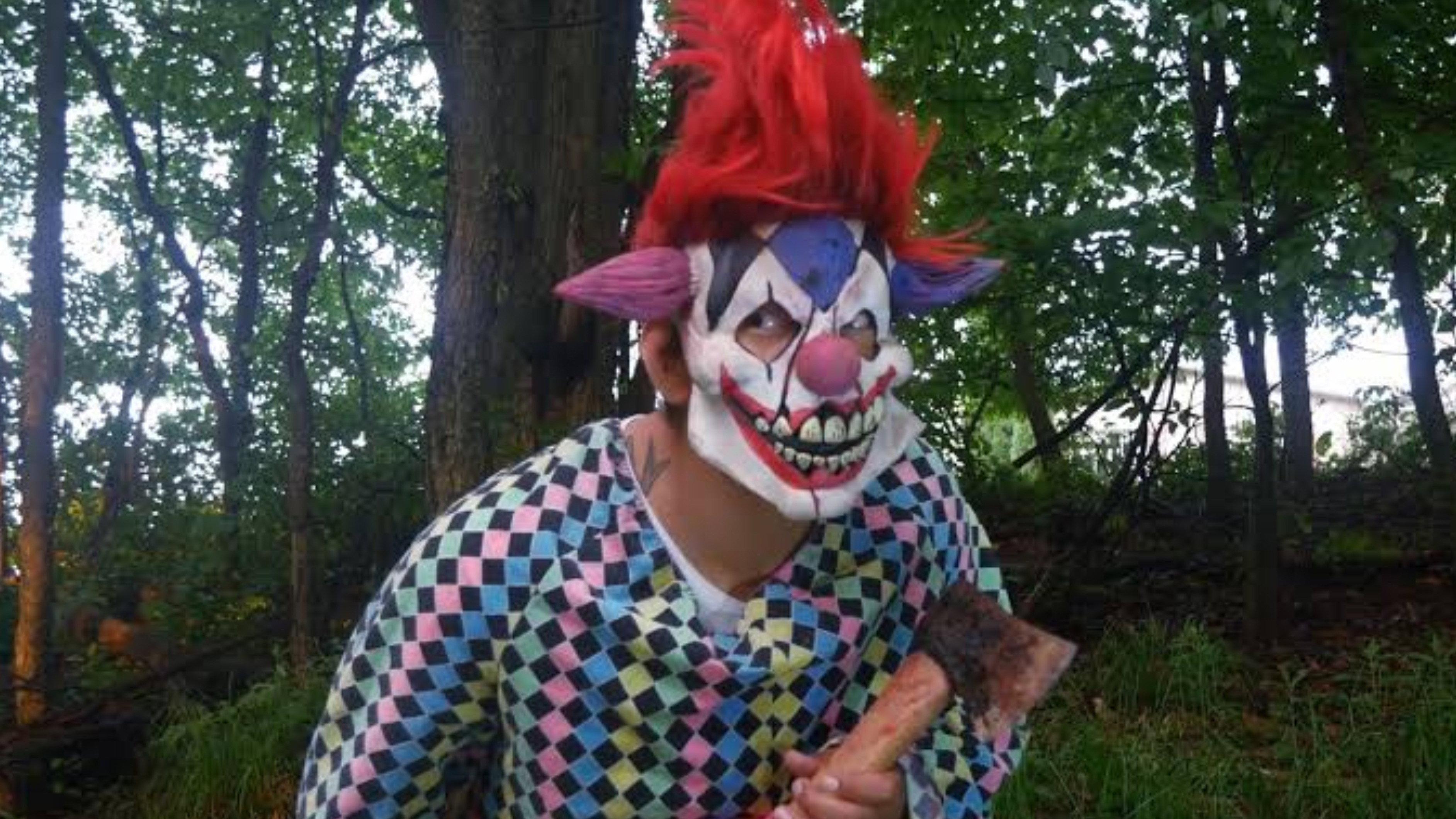 Camp Blood: Clown Shark 2024 movie scene