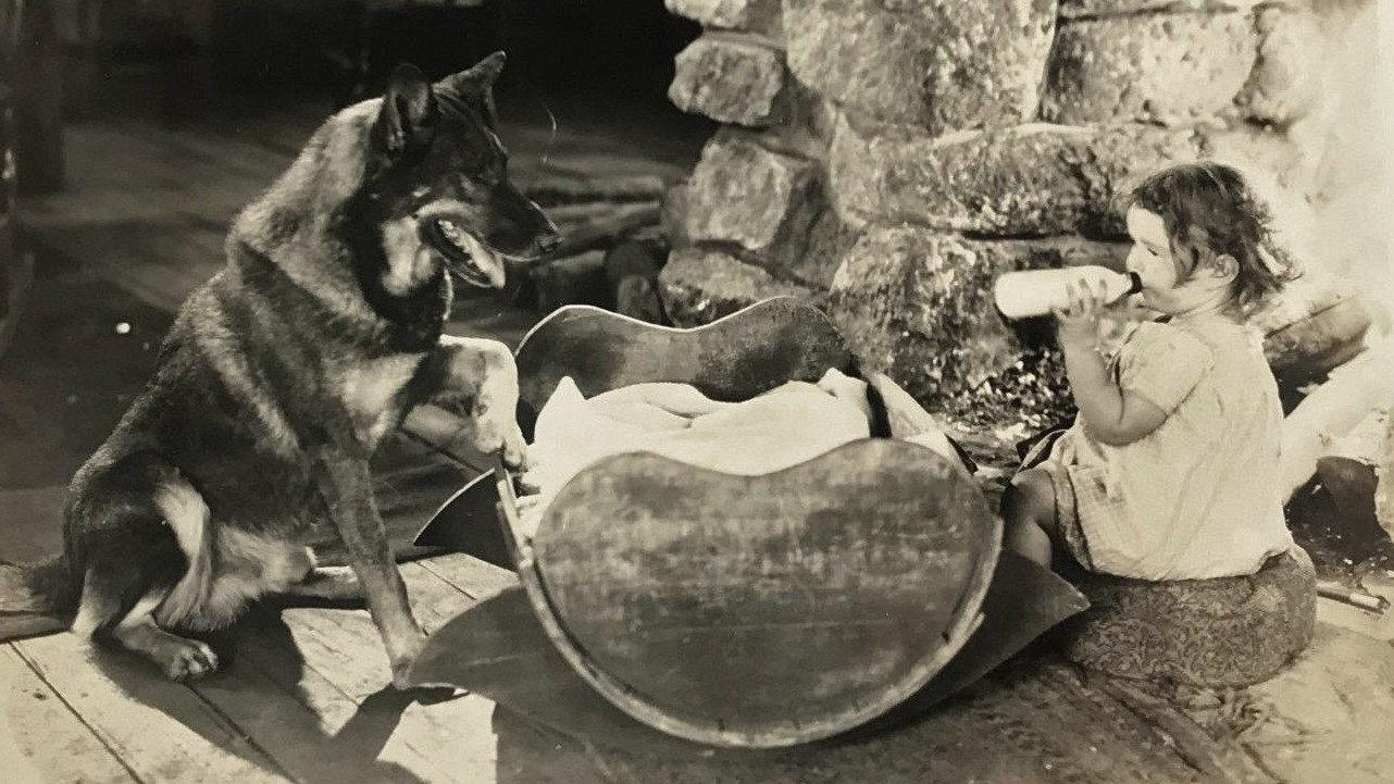 The Night Cry 1926 movie scene