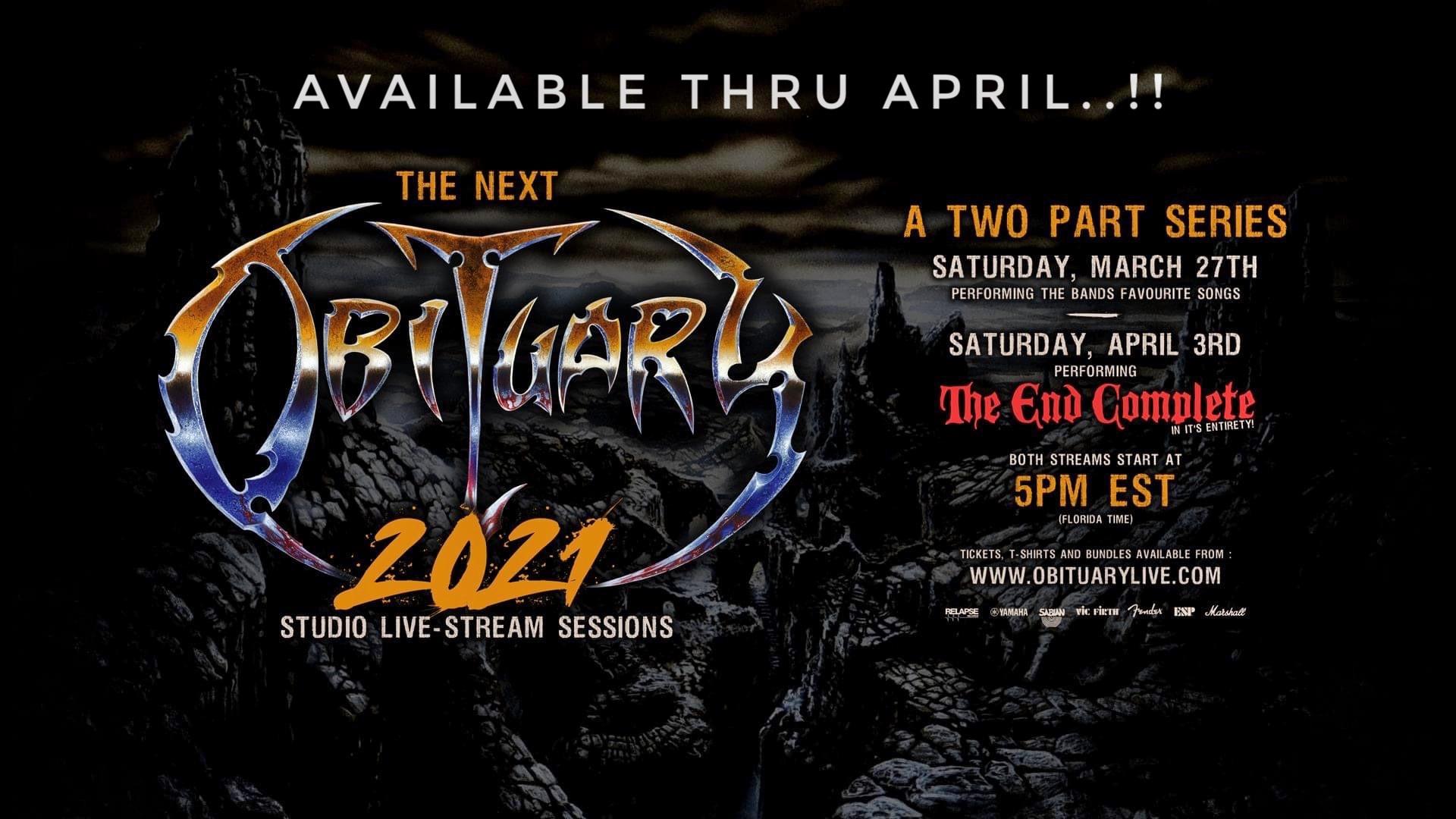 Obituary - Metalis Contagious Live Stream 2021 movie scene