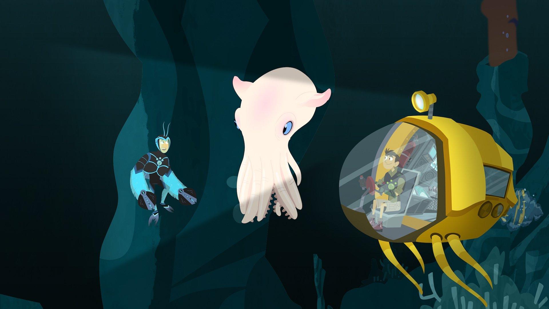 Wild Kratts: Creatures of the Deep Sea 2016 movie scene