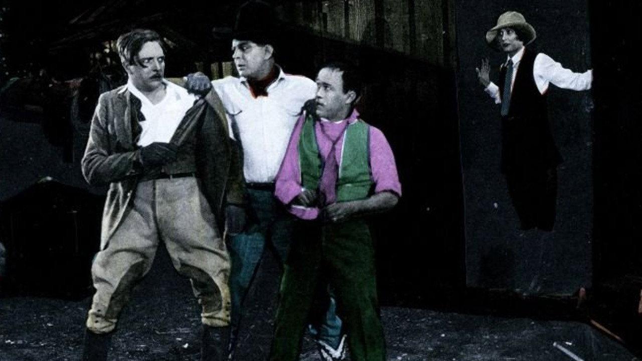 The Flyin' Cowboy 1928 movie scene