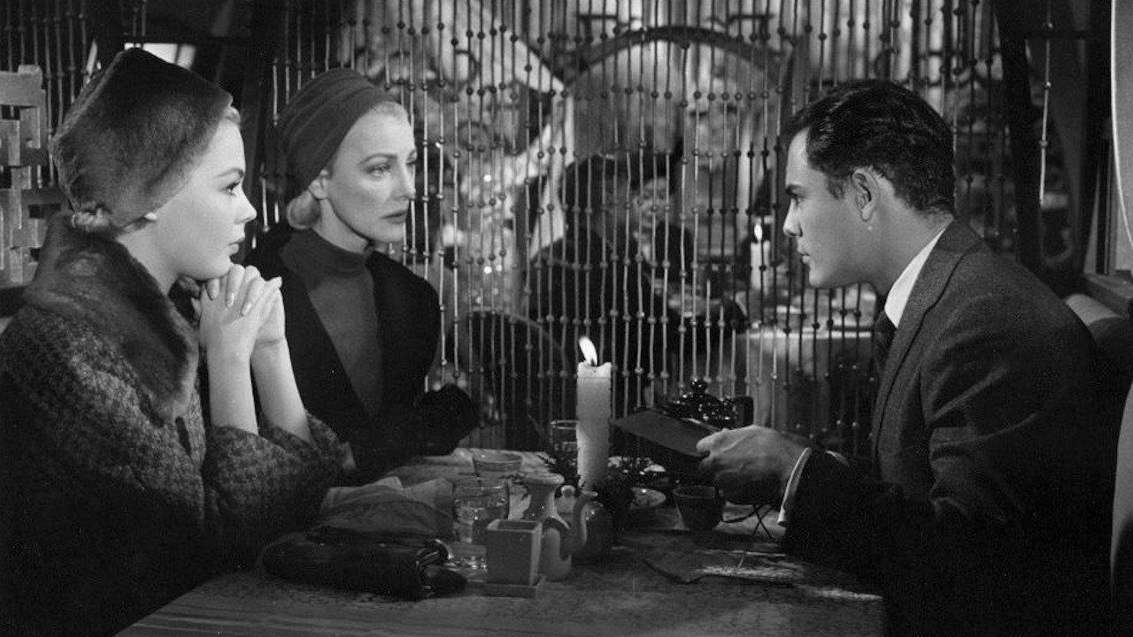 Portrait in Black 1960 movie scene