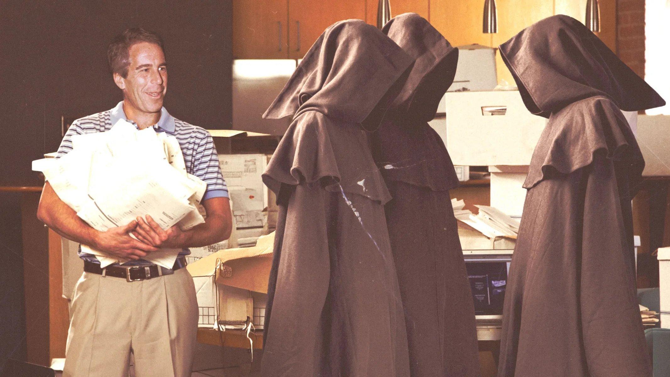 Jeffrey Epstein: Bad Pedophile 2025 movie scene