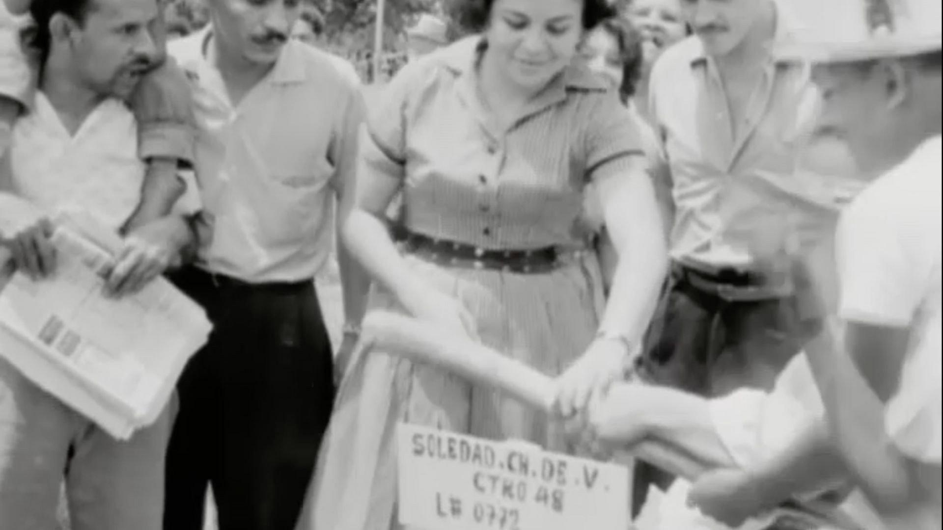 A Letter from Colombia 1962 movie scene