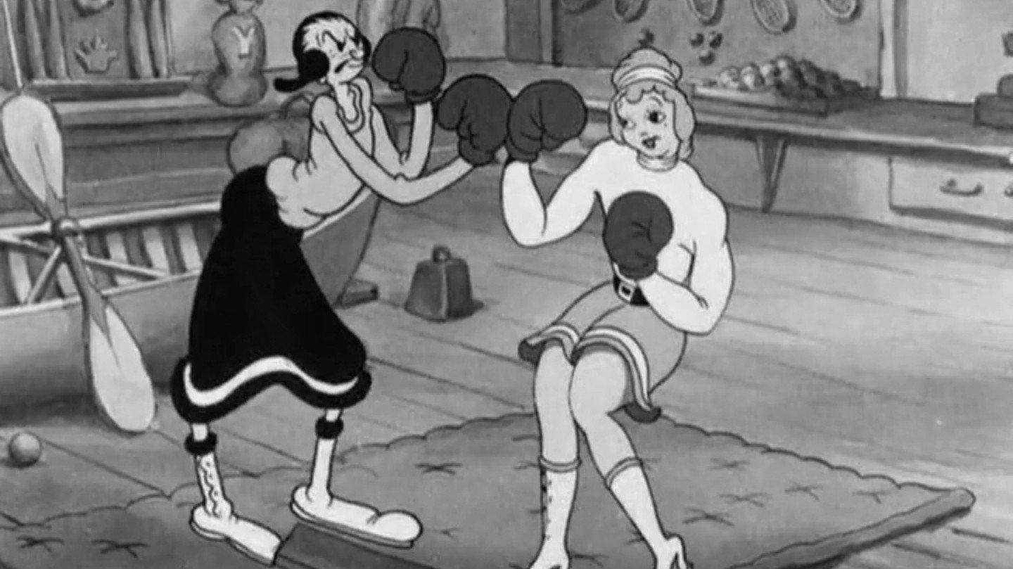 Never Kick a Woman 1936 movie scene