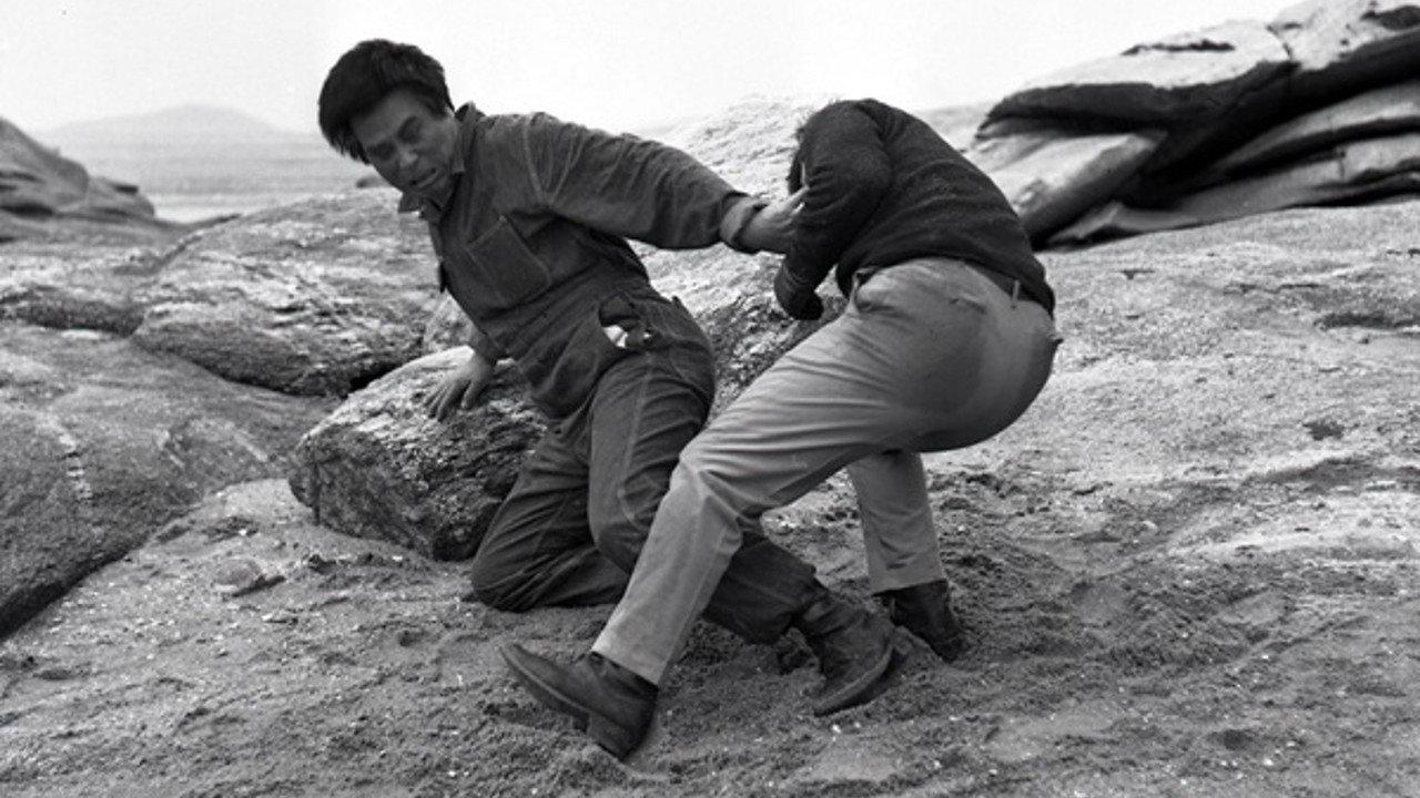 Rain Outside the Porthole 1970 movie scene