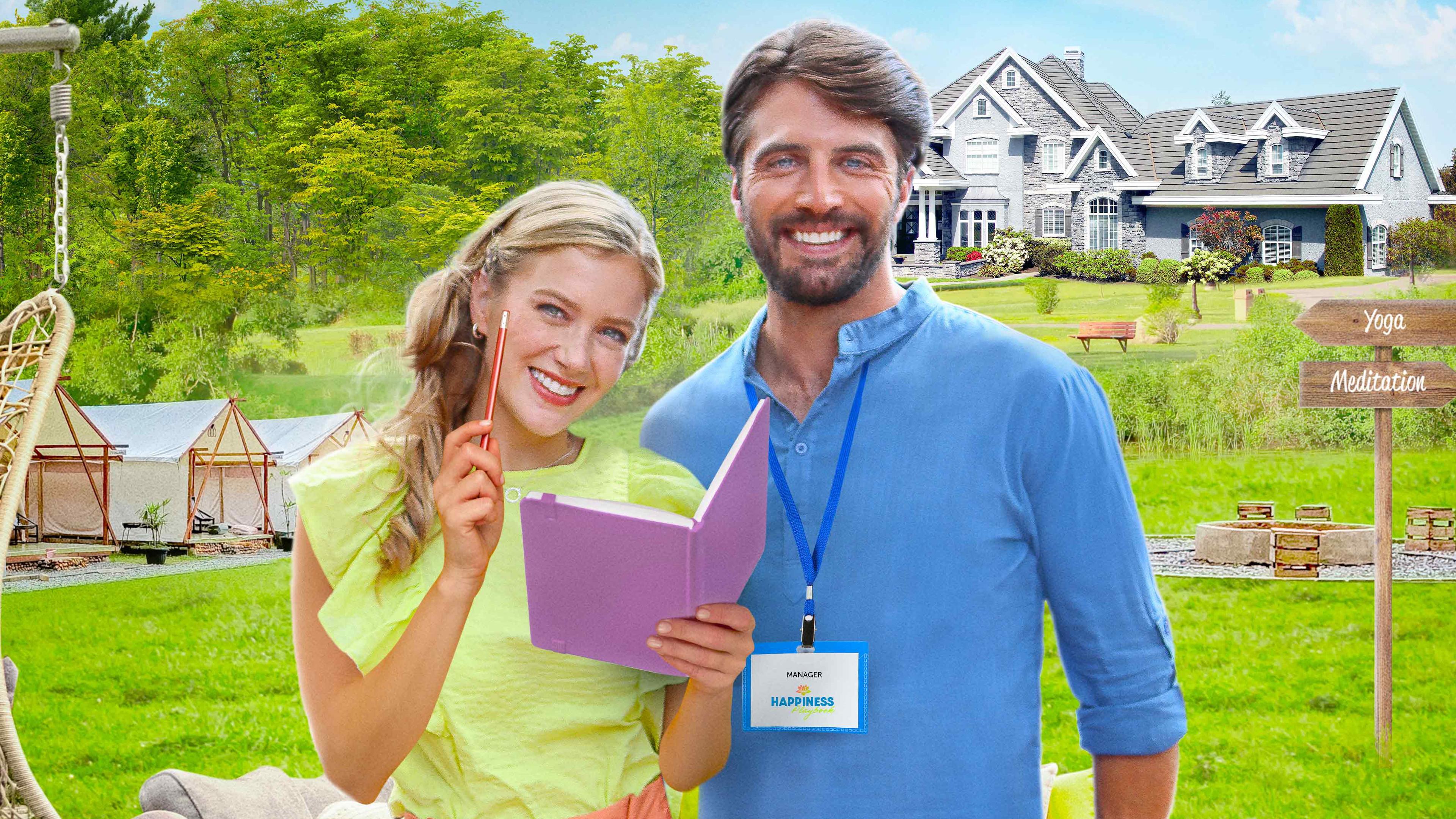 The Happiness Playbook 2023 movie scene