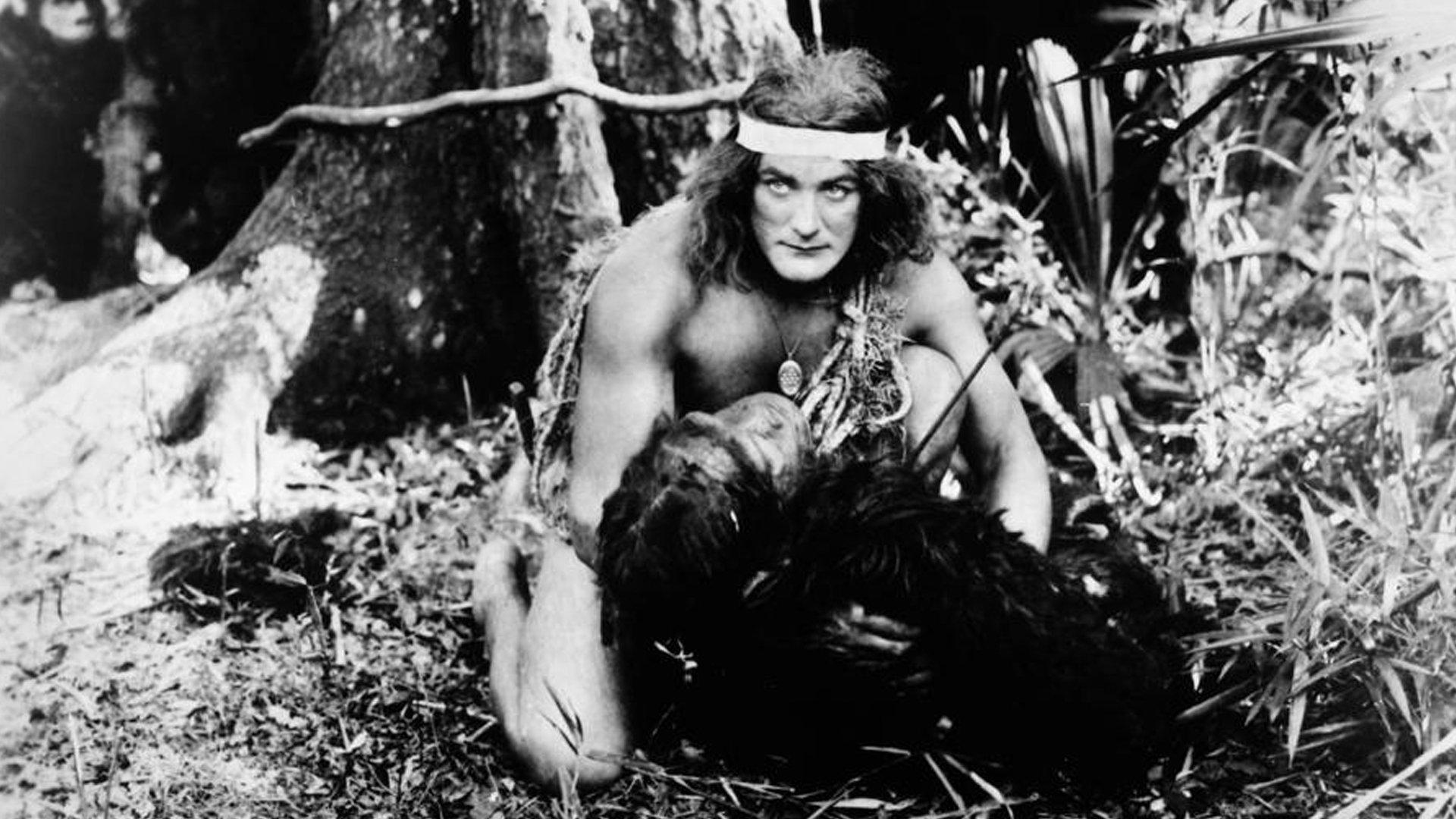 Tarzan of the Apes 1918 movie scene
