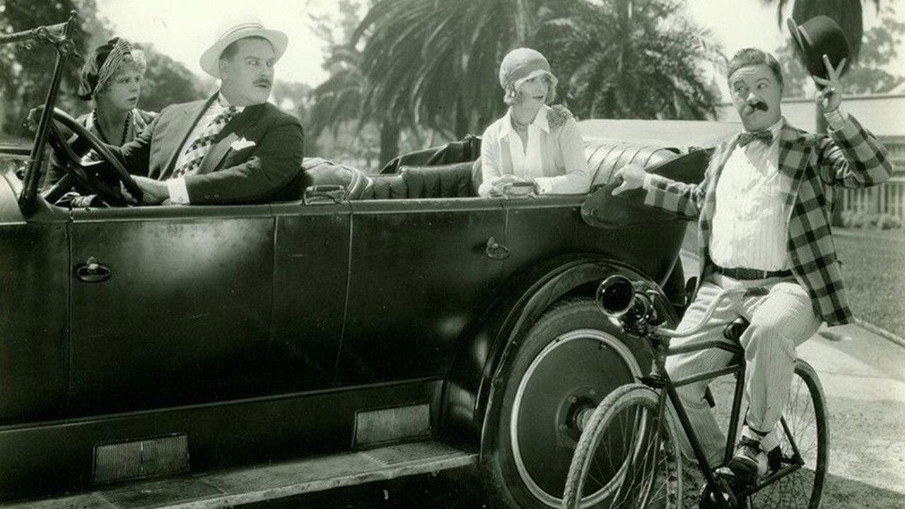 The Bicycle Flirt 1928 movie scene