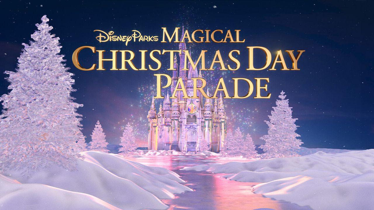 Disney Parks Magical Christmas Day Parade 2022 movie scene