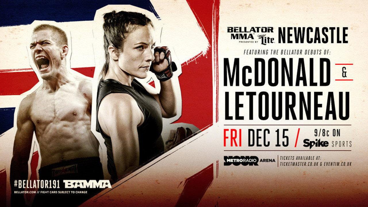 Bellator 191: McDonald vs. Ligier 2017 movie scene