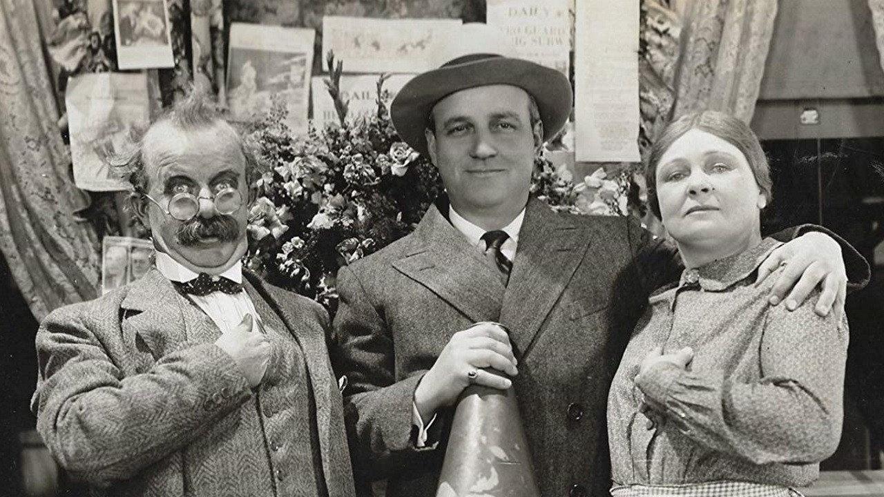 The Big Noise 1928 movie scene