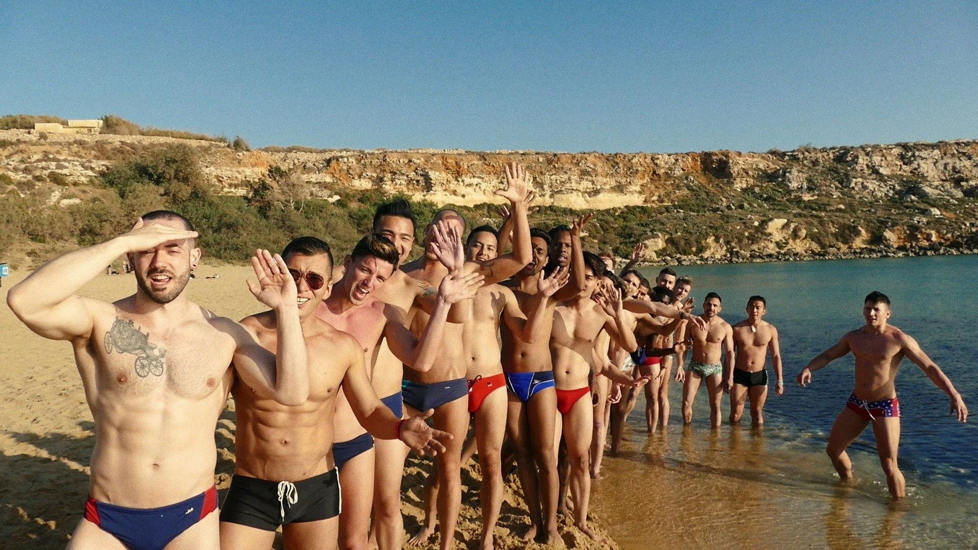 Mr. Gay Syria 2018 movie scene