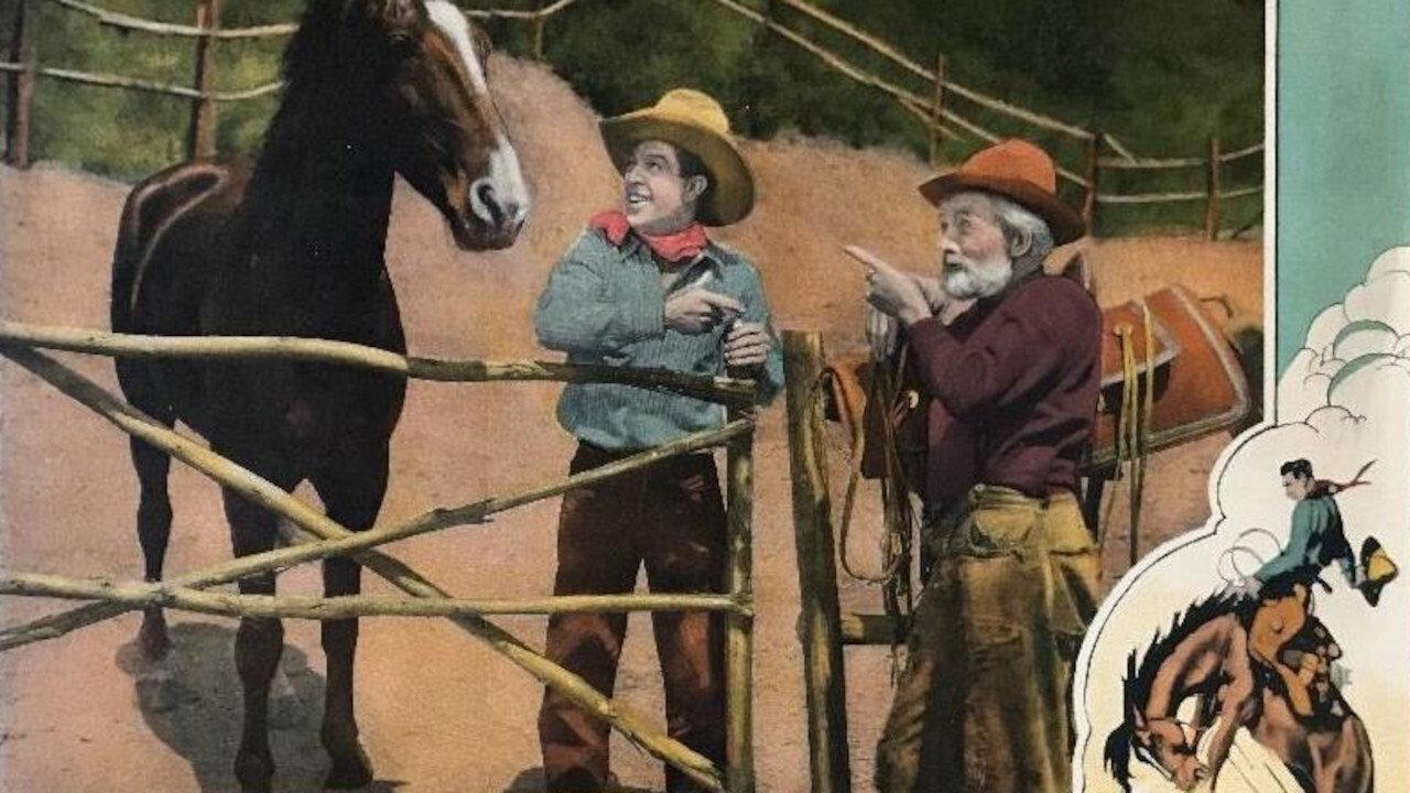 The Broncho Buster 1927 movie scene