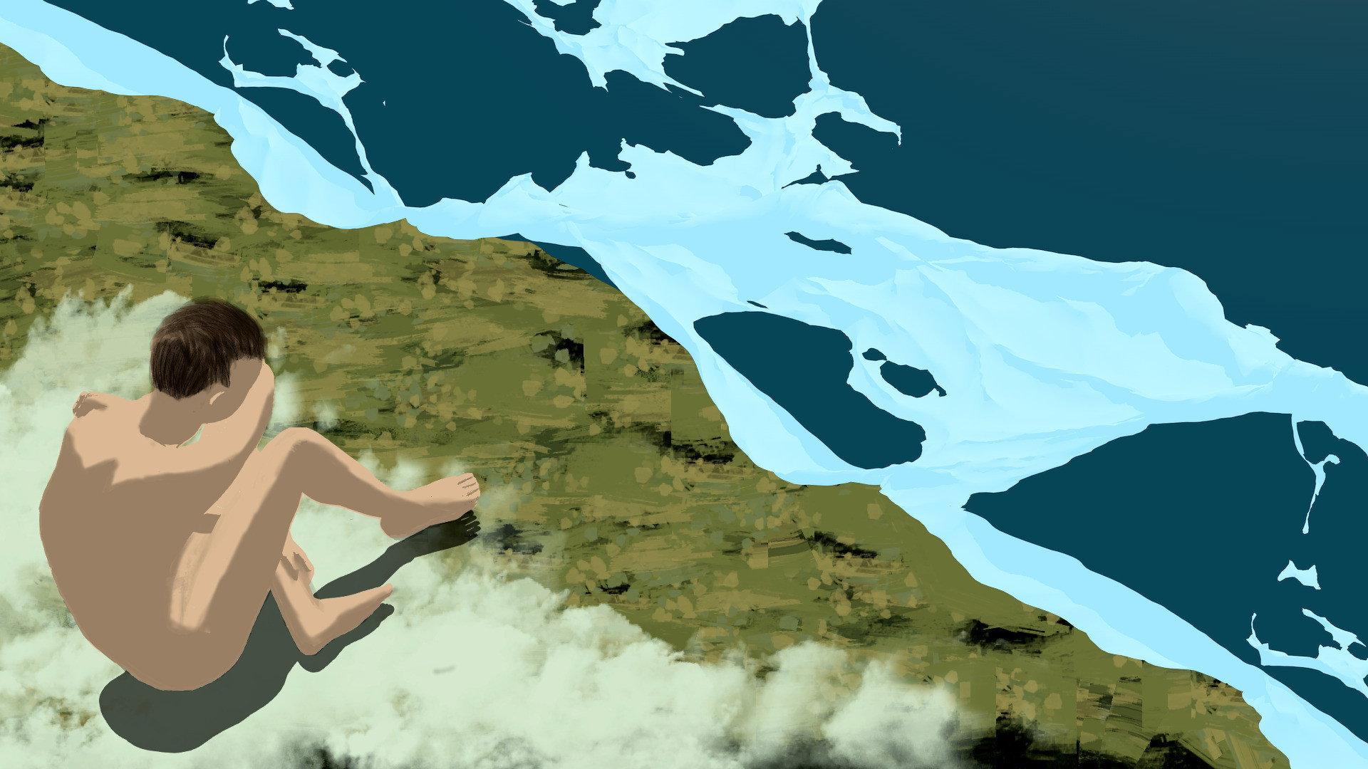 On the Edge of Transcendence 2024 movie scene