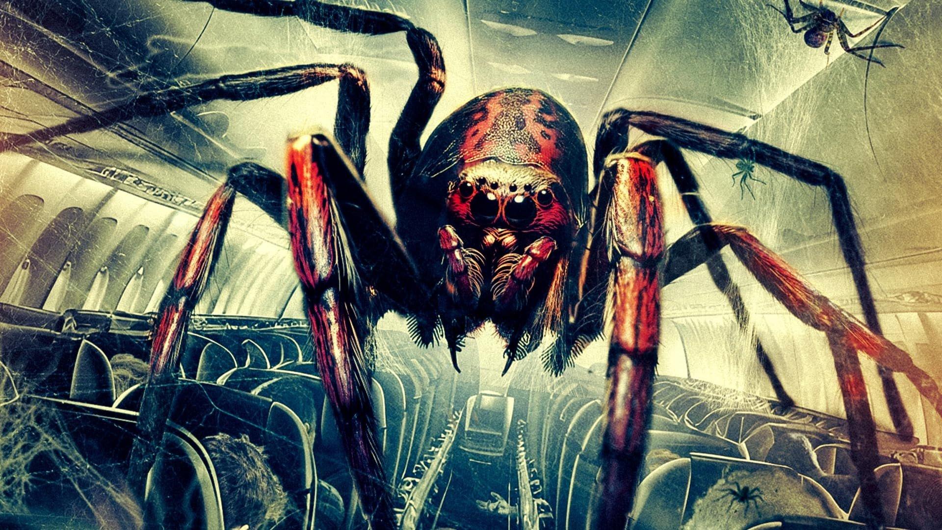 Spiders on a Plane 2024 movie scene