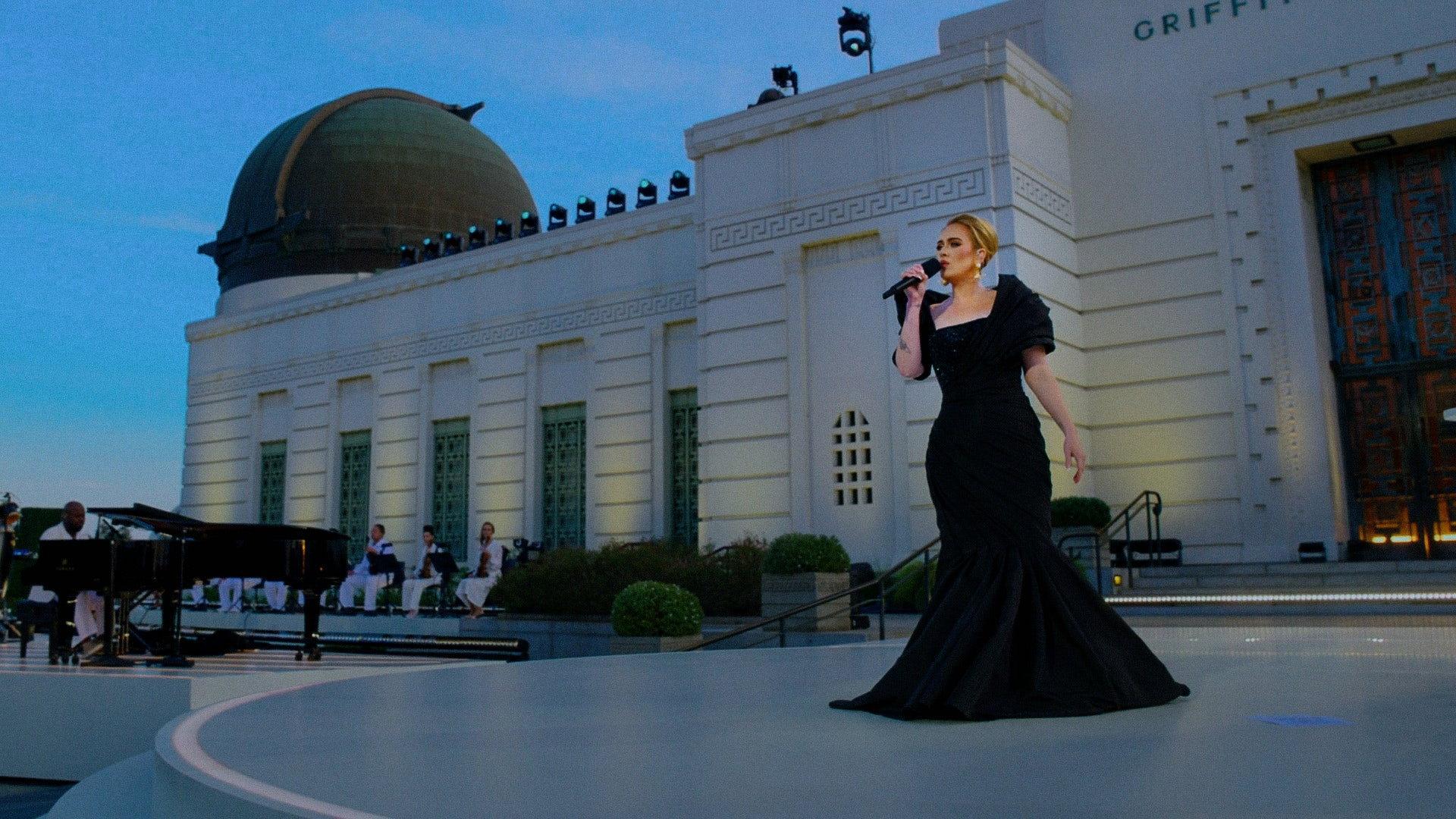 Adele One Night Only 2021 movie scene
