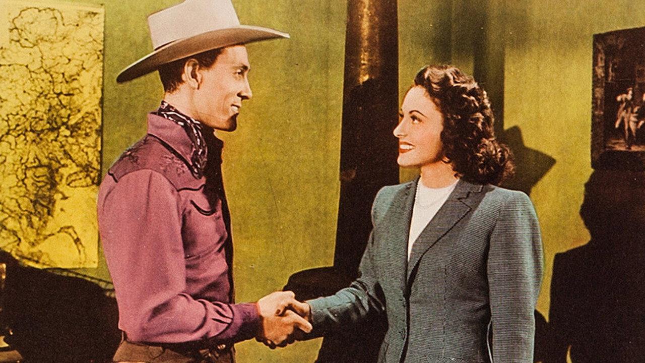 Rhythm Round-Up 1945 movie scene