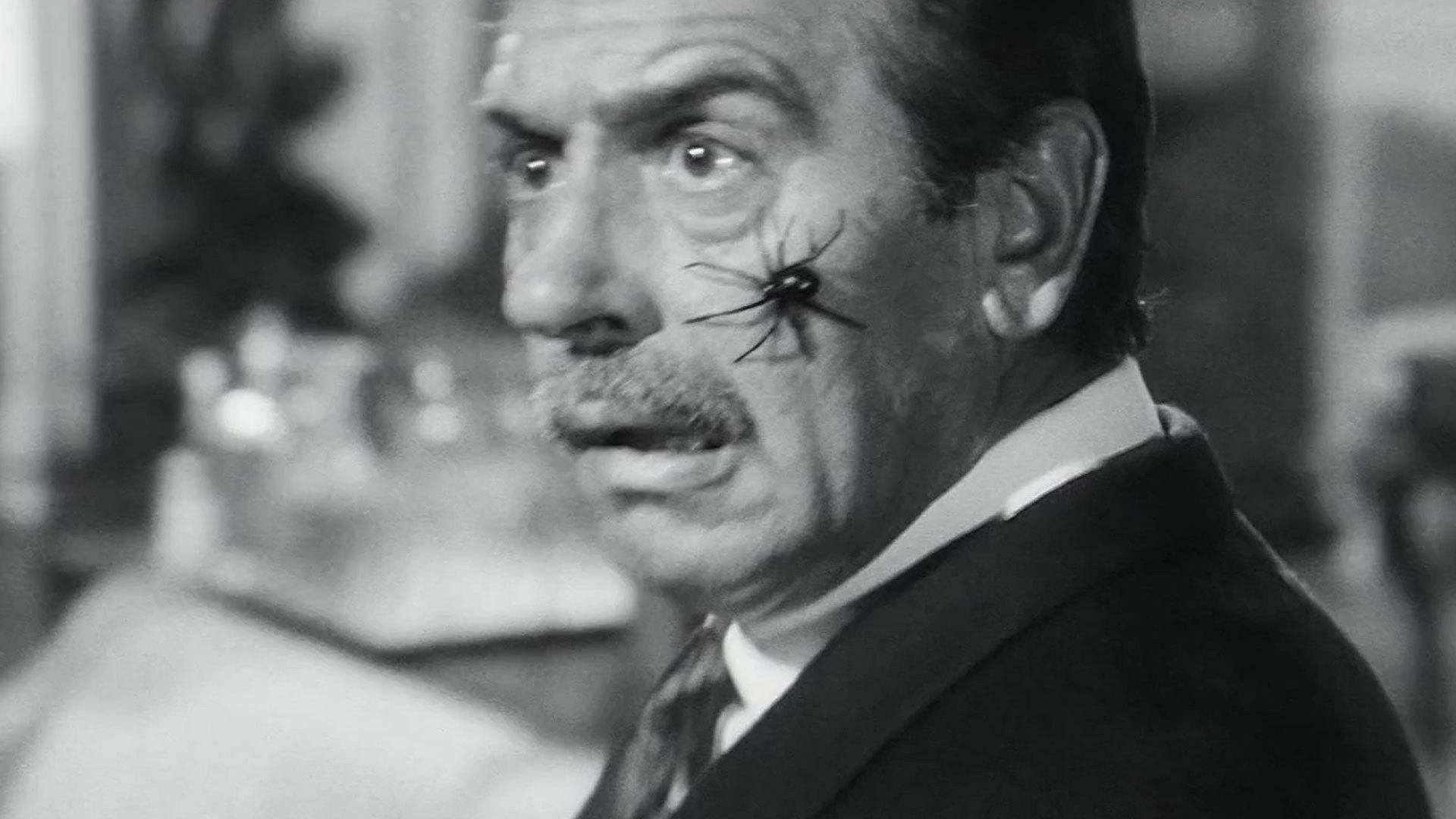 The Secret of the Black Widow 1963 movie scene