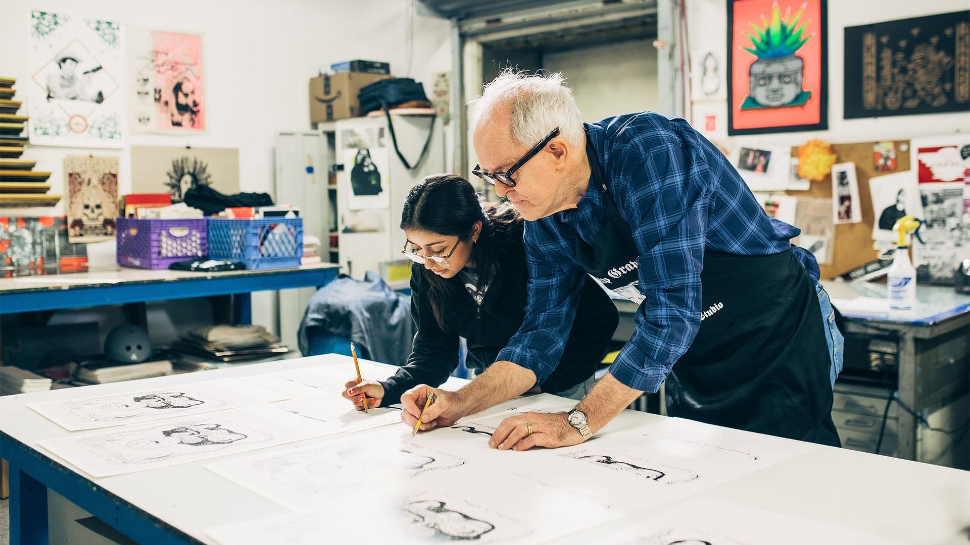 Art Happens Here with John Lithgow 2024 movie scene